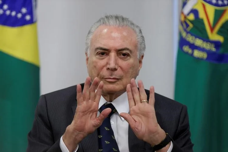 Temer: o corte foi no programa de estudos, projetos e planejamento de infraestrutura de transportes do Ministério dos Transportes (Ueslei Marcelino/Reuters)