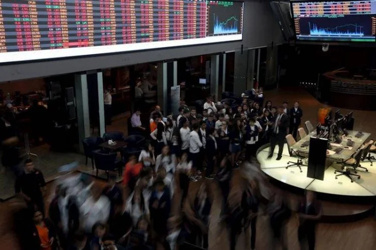 Ibovespa: bolsa paulista fechou em leve queda nesta sexta-feira (Paulo Whitaker/Reuters)