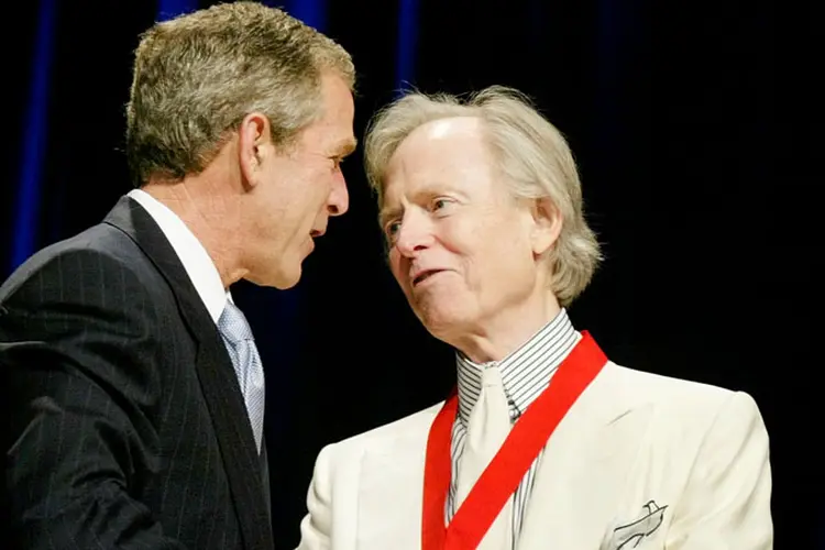 Entre os livros mais famosos de Wolfe está "The Painted Word"e "A Man in Full" (Larry Downing/Reuters)