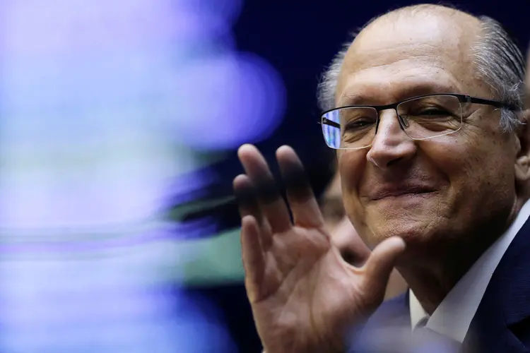 Geraldo Alckmin: " Eu não posso vocalizar pelo Democratas sem antes validar esse caminho com a minha base" (Adriano Machado/Reuters)