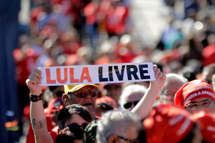 Lula: o ex-presidente foi condenado por corrupção e está preso desde abril (Paulo Whitaker/Reuters)