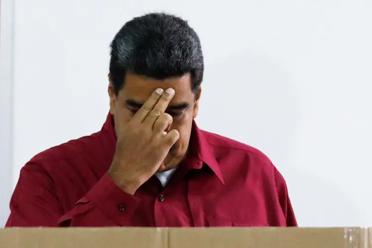 Nicolás Maduro: com a eleição de Maduro, líderes íbero-americanos líderes pedem que governos retirem seus embaixadores de Caracas (Carlos Garcia Rawlins/Reuters)
