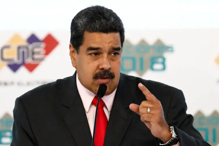 Nicolás Maduro: "Agora estão aplicando à Nicarágua o método que aplicaram a nós em 2014: os protestos violentos (...), a agressão nas ruas de grupos pagos pela embaixada dos Estados Unidos" (Marco Bello/Reuters)