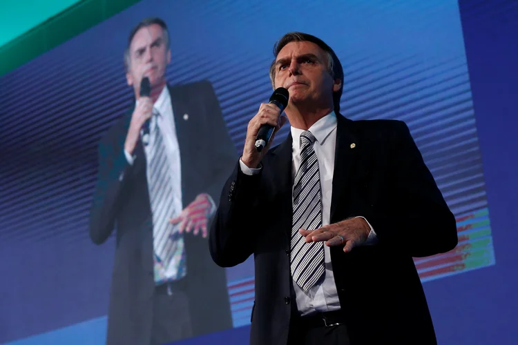 Jair Bolsonaro: "O Brasil é um avião que vai bater na montanha em dez dias" (Adriano Machado/Reuters)