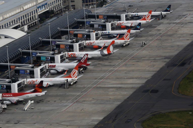 12 aeroportos já estão sem combustível; veja quais são eles