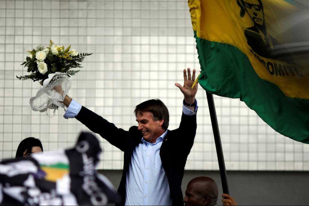 Bolsonaro: maioria acredita que ele chegará ao segundo turno (Ueslei Marcelino/Reuters)