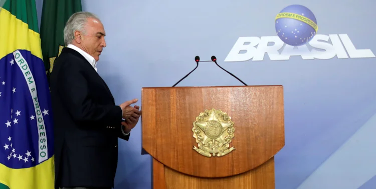 Temer anuncia novas medidas para conter greve dos caminhoneiros em 27 de maio (Ueslei Marcelino/Reuters)