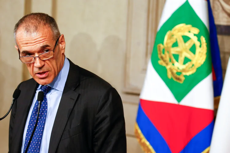ex-funcionário sênior do Fundo Monetário Internacional (FMI), Carlo Cottarelli (Tony Gentile/Reuters)