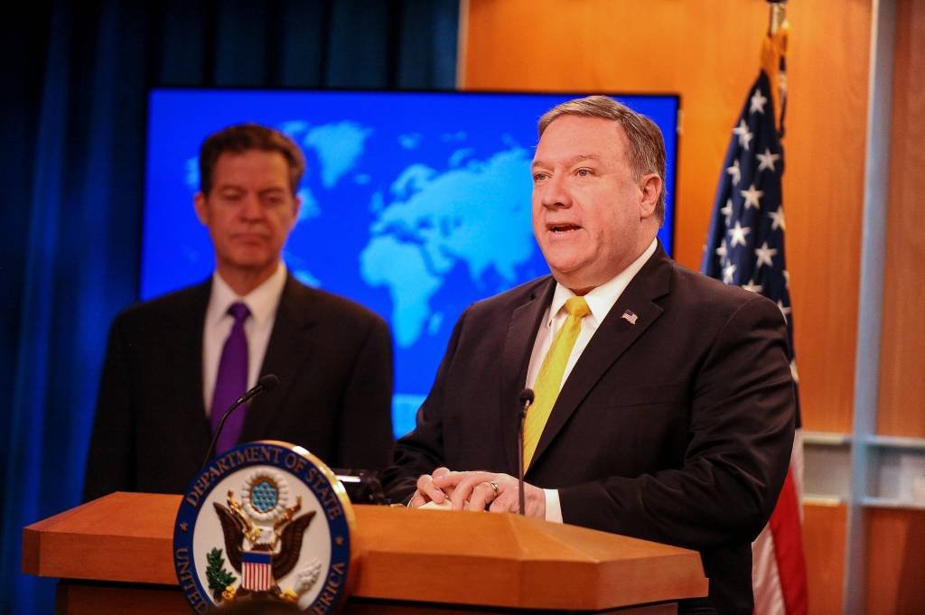 Pompeo e Guterres: reunião após EUA saírem do Conselho de Direitos Humanos