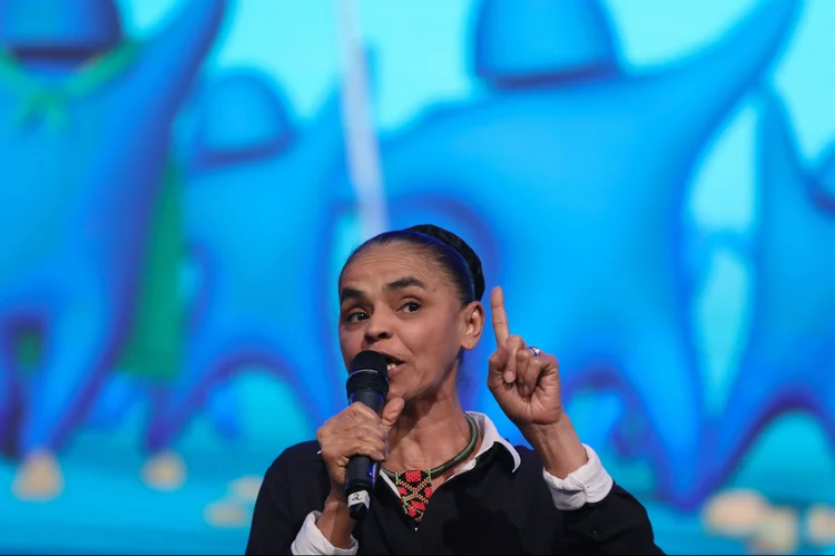 Marina Silva: pré-candidata pela Rede apresentou ontem o seu programa de governo ao Tribunal Superior Eleitoral (Sergio Lima/Bloomberg)