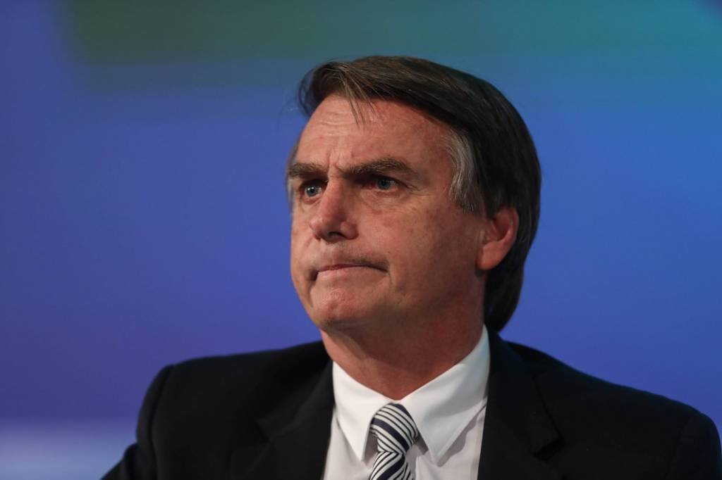 Bolsonaro: Segundo candidato, Walderice solicitou o desligamento por causa da exposição de seu nome em denúncia de irregularidade (Sergio Lima/Bloomberg)