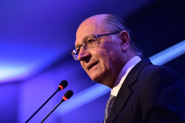 Geraldo Alckmin: "Fernando Henrique, que é muito hábil, tem dito que precisamos unir o que chamou de convergência democrática" (Flávio Santana/biofoto/Exame)