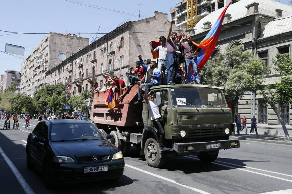 Armênia: o presidente se manifestou depois que o parlamento armênio não conseguiu escolher ontem um novo primeiro-ministro (Gleb Garanich/Reuters)