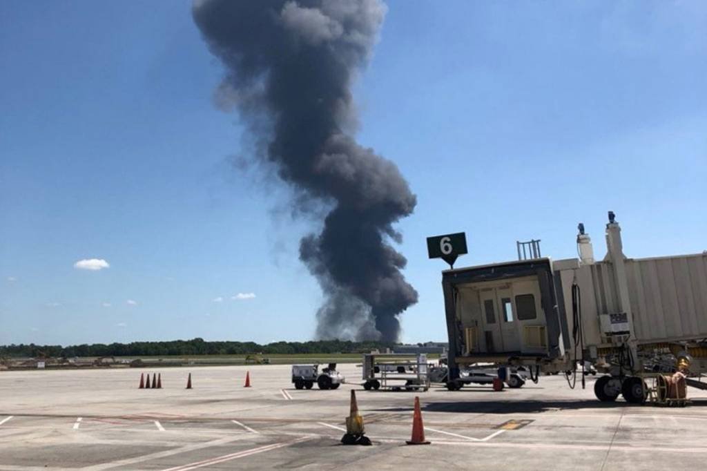 Queda de avião da Guarda Nacional de Porto Rico deixa 5 mortos nos EUA
