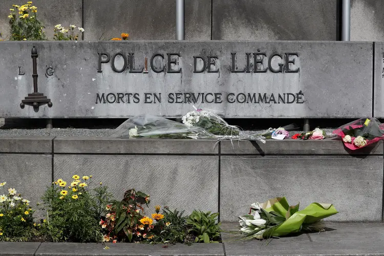 Durante o ataque de ontem (29) em Liège, duas policiais e um jovem de 22 anos morreram (Yves Herman/Reuters)