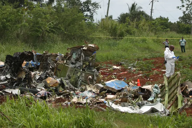 Tragédia: 112 pessoas morreram após queda de avião nas proximidades de Havana, no dia 18 de maio (Alexandre Meneghini/Reuters)