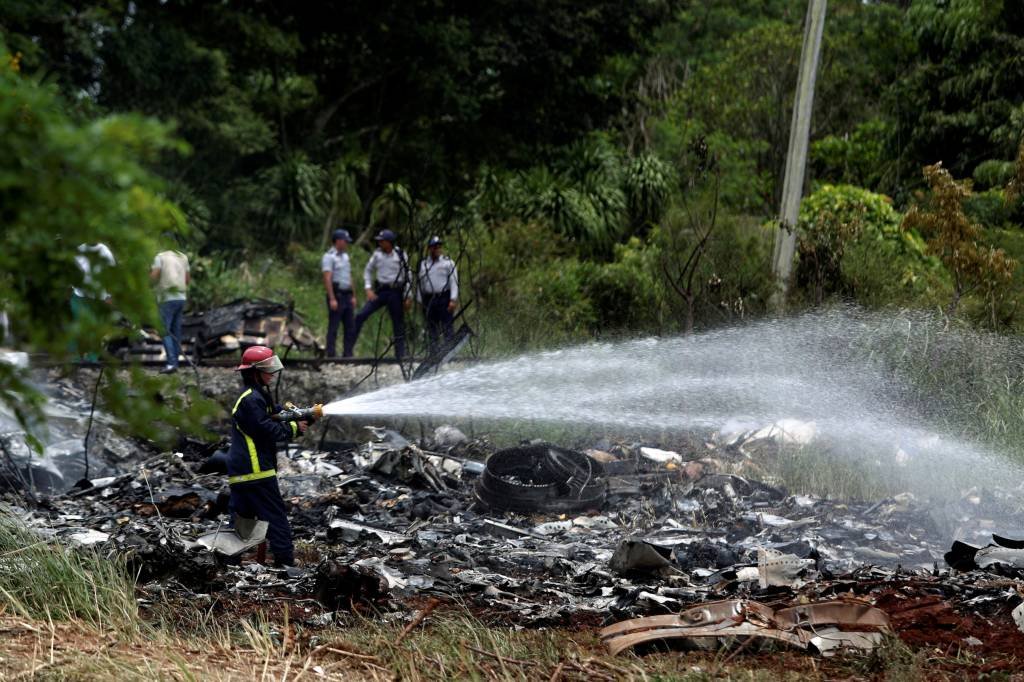 Cuba recupera uma das caixas-pretas do avião que caiu em Havana