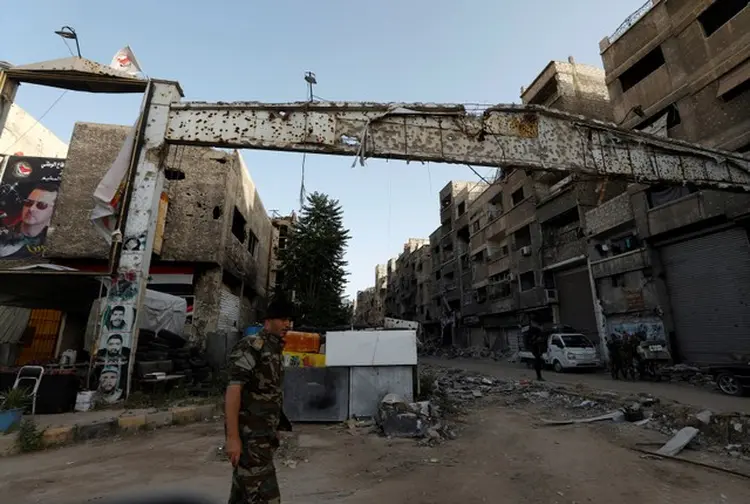 Síria: a guerra no país árabe já dura sete anos (Omar Sanadiki/Reuters)
