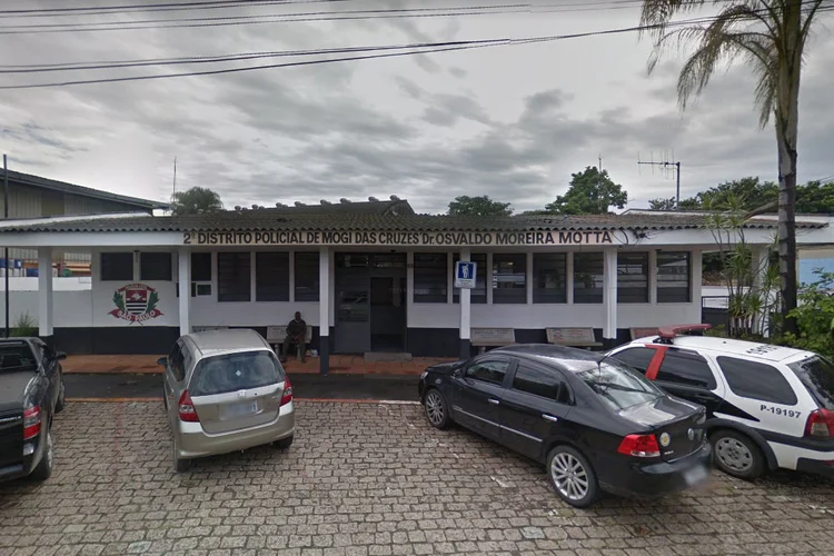 Delegacia de Mogi das Cruzes: FAB e Polícia Civil foram deslocadas na manhã de hoje (4) para os trabalhos de perícia (Google Maps/Reprodução)