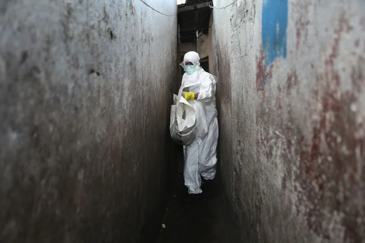 FOTO DE ARQUIVO: Surto de Ebola na República Democrática do Congo, em 2018. (John Moore/Getty Images)