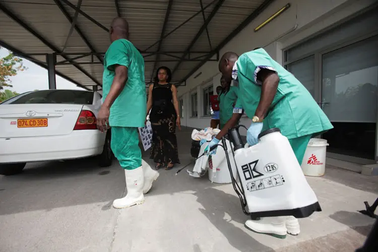 Ebola: as autoridades congolesas anunciaram um plano para enfrentar essa nova epidemia (Media Coulibaly/Reuters)