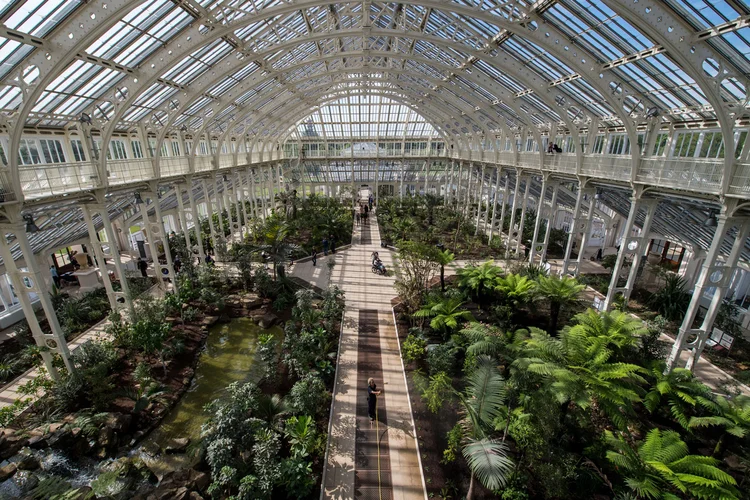 Estufa: a reforma do Jardim Botânico de Kew custou US$ 55,8 milhões (Chris J Ratcliffe/Getty Images/Getty Images)