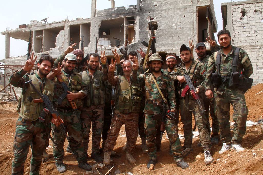Quais foram as vitórias militares do regime sírio nos últimos cinco anos?