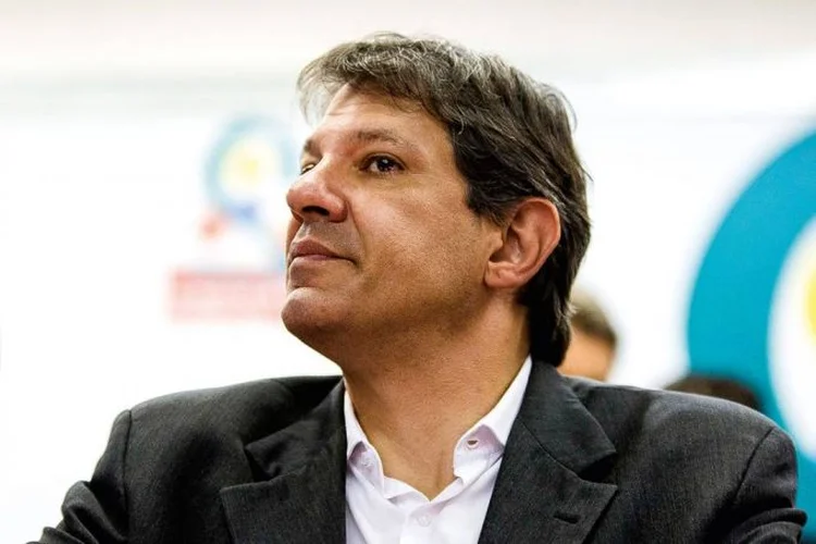 Fernando Haddad: ex-prefeito de SP disse que o PT pretende mudar a forma de escolha dos ministros do Supremo Tribunal Federal (Suamy Beydoun/FuturaPress)