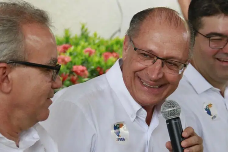 Alckmin: é uma perda, porque precisamos de novas lideranças como ele, disse o pré-candidato (Geraldo Alckmin/Facebook/Divulgação)
