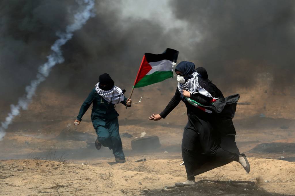 Um palestino morre por disparos de soldados israelenses em Gaza