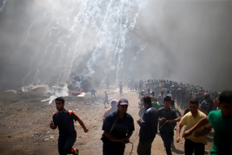 Gaza: o Governo do Irã afirmou que a decisão dos EUA é imprudente e ilegal (Mohammed Salem/Reuters)