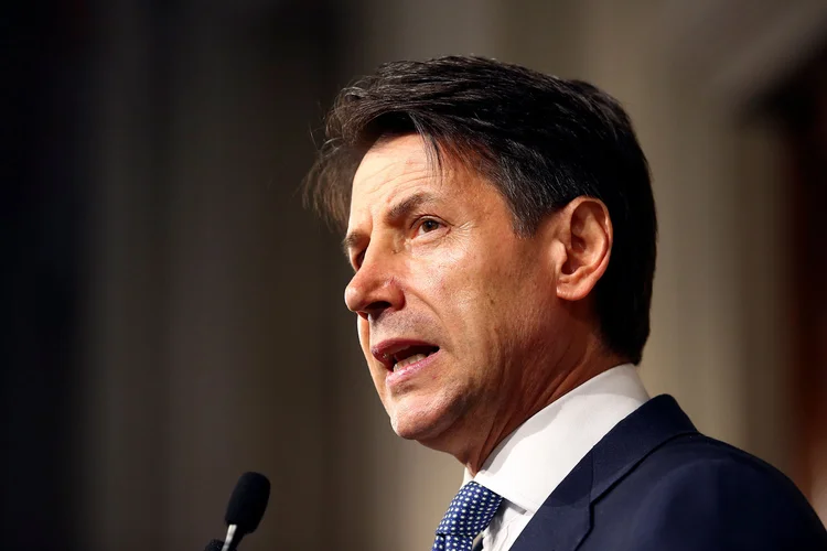 Primeiro ministro da Itália, Giuseppe Conte (Alessandro Bianchi/Reuters)