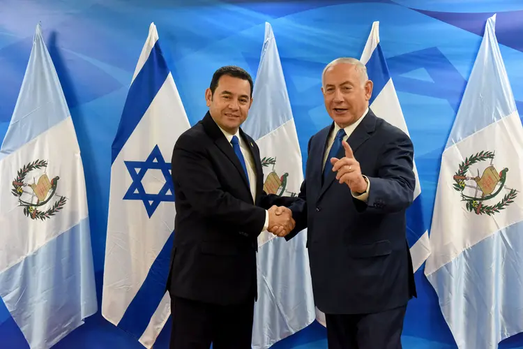 A "Voz da Palestina" pediu que os países árabes tenham uma posição sobre a Guatemala e o Paraguai (Debbie Hill/Reuters)