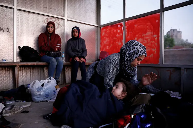 Grécia: nos primeiros 20 dias de abril, 2,1 mil pessoas entraram no país através das ilhas (REUTERS/Alkis Konstantinidis/Reuters)