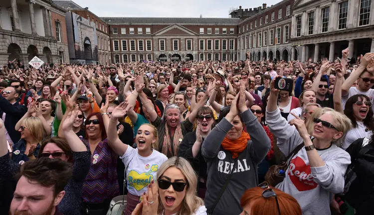 Irlanda: maioria votou pelo SIM (Charles McQuillan / Stringer/Getty Images)
