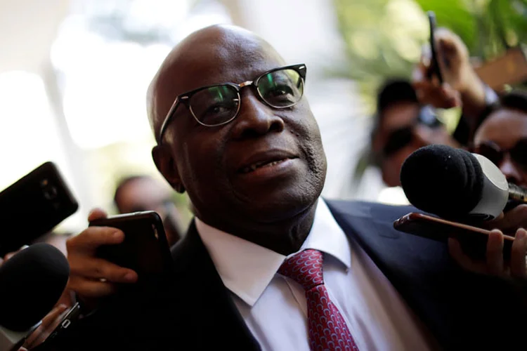 Joaquim Barbosa: após meses de especulações e articulações, ele anunciou sua decisão de não disputar o pleito no Twitter (Ueslei Marcelino/Reuters)