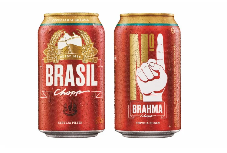 Brahma: mudança de nome para Brasil durante Copa da Rússia (Brahma/Divulgação)