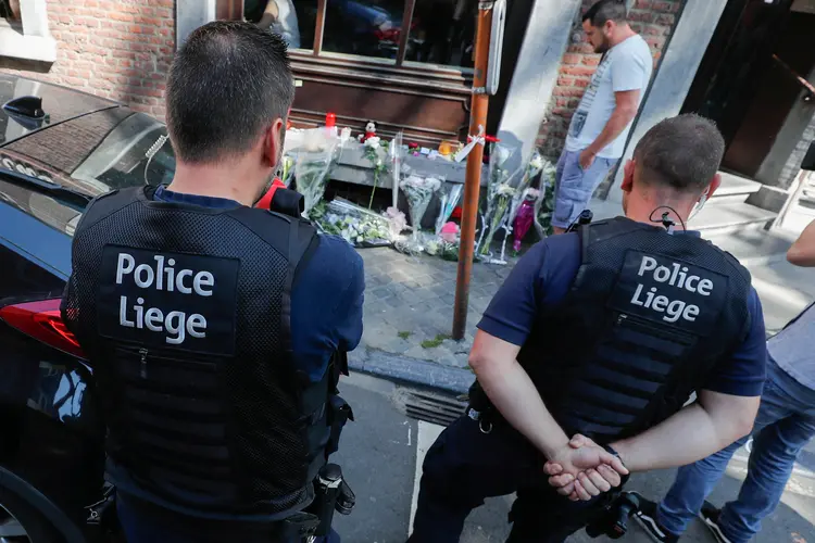 Tragédia na Bélgica: Herman teria gritado "Allahu Akbar", a afirmação muçulmana da fé, durante ataque (Yves Herman/Reuters)