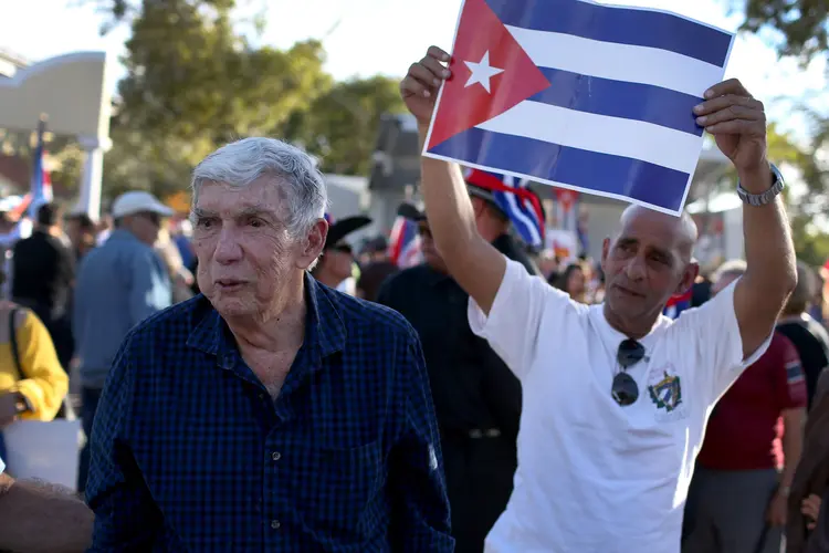 Carriles: Fidel Castro tentou assassiná-lo no Panamá, onde participava de uma Cúpula Ibero-Americana em 2000 (Joe Raedle/Getty Images)