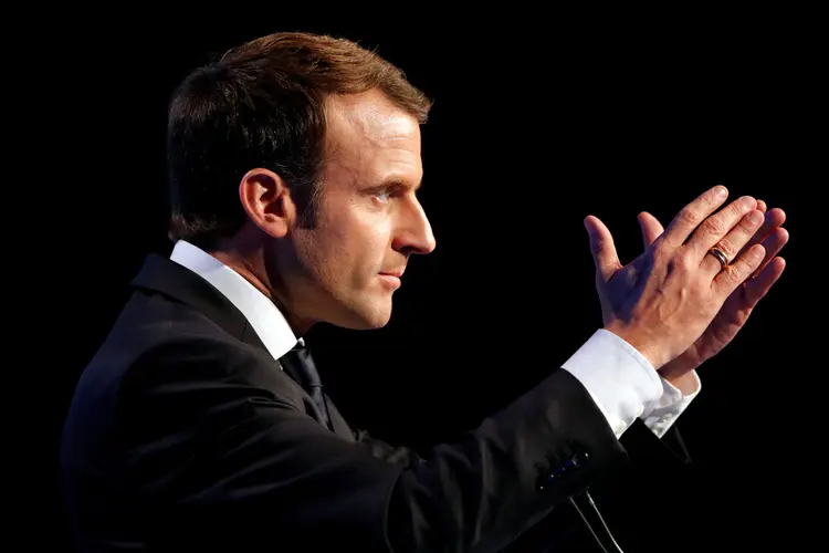 Presidente francês, Emmanuel Macron (Charles Platiau/Reuters)