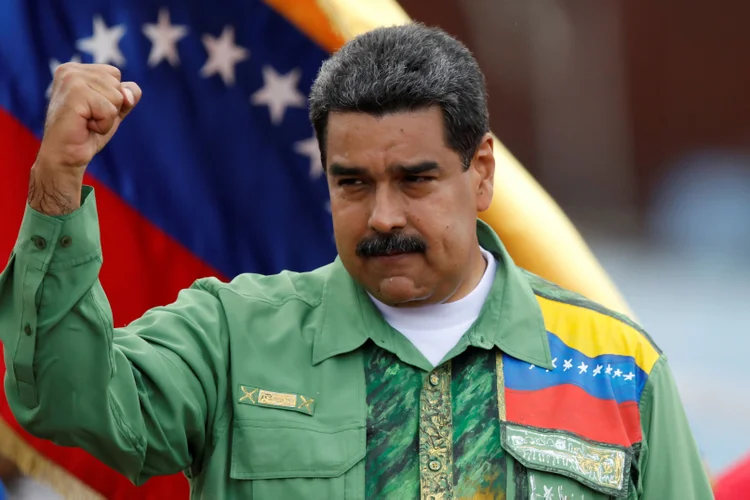 Nicolas Maduro: reeleito com 68% dos votos e a maior abstenção em presidenciais (52%) na história democrática venezuelana. (Carlos Garcia Rawlins/Reuters)