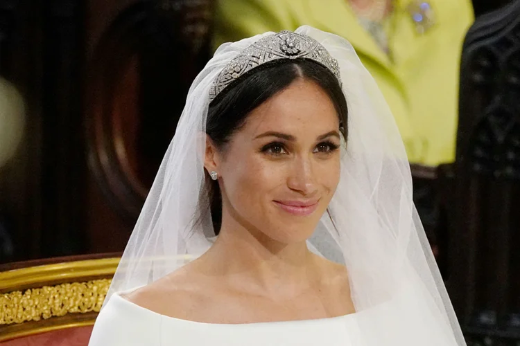 Atriz americana Meghan Markle se casa com o príncipe Harry no Reino Unido (Jonathan Brady/Pool/Reuters)