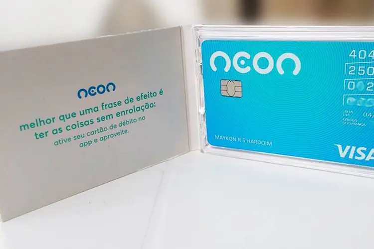 Banco Neon: de pequeno porte, a empresa está autorizada a operar como banco comercial (Banco Neon/Reprodução)