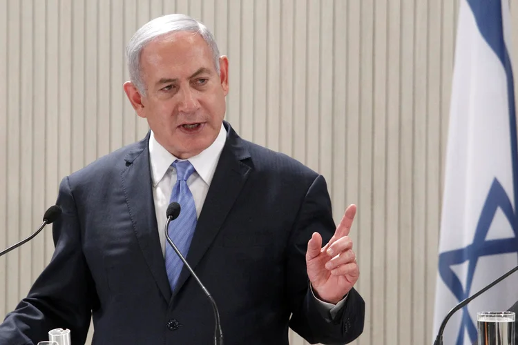 Netanyahu: premiê israelense declarou que o pacto nucelar teria aberto o caminho para o Irã construir um arsenal de bombas (REUTERS/Yiannis Kourtoglou/Reuters)