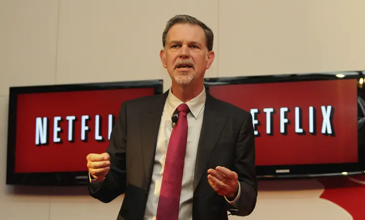 O fundador e CEO da Netflix, Reed Hastings: vagas abertas no Brasil e no mundo (Getty Images/Getty Images)