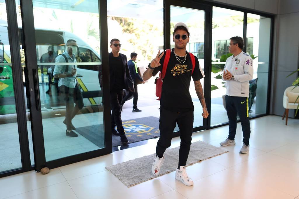 Seleção inicia em Teresópolis com Neymar preparação para a Copa do Mundo