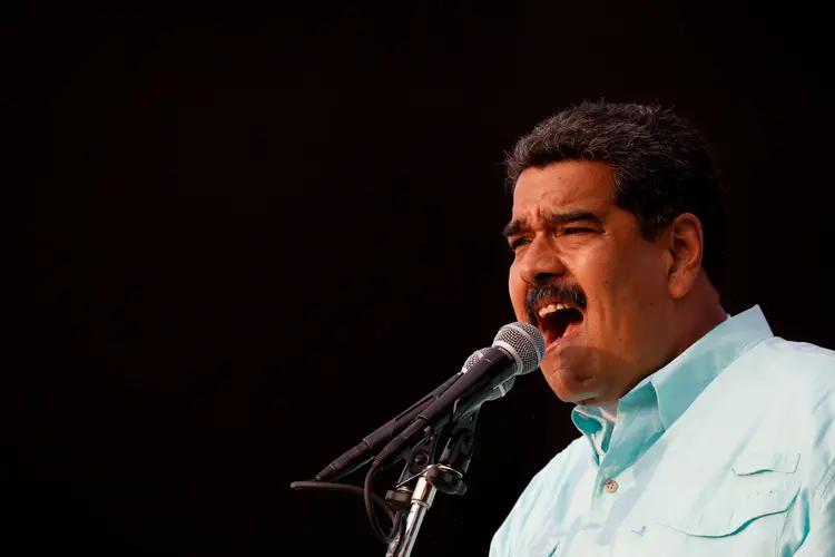 Presidente da Venezuela, Nicolás Maduro: seus adversários o acusam de empurrar o país para o abismo (Carlos Garcia Rawlins/Reuters)