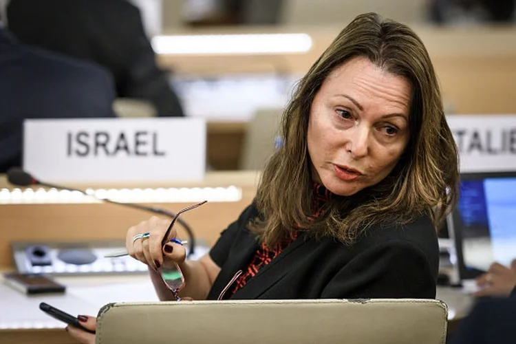 Aviva Raz Shechter: "Com esta resolução a comissão alcançou novos patamares de hipocrisia e os padrões mais baixos de credibilidade" (Fabrice Coffrine/AFP/Getty Images)