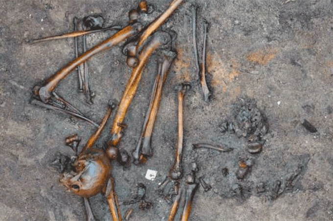 Ossos revelam cena de batalha violenta há 2000 anos