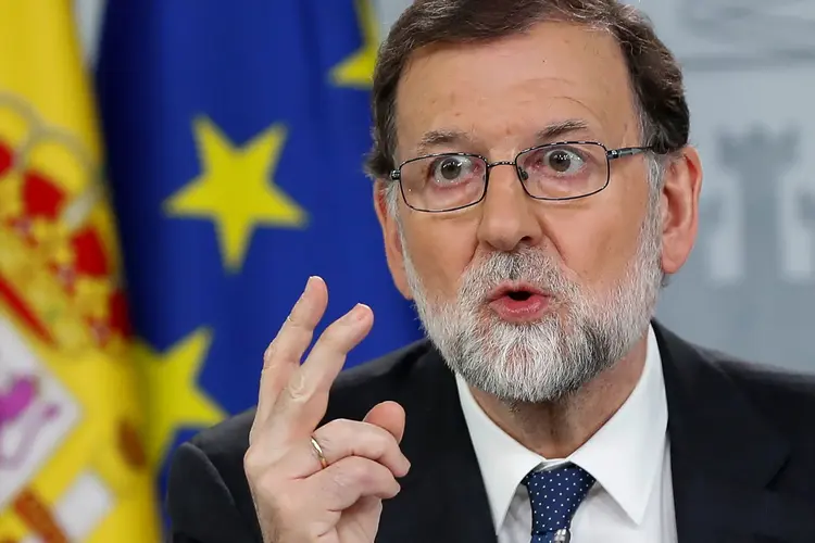 Rajoy: o presidente espanhol afirmou que a monção tem como objetivo promover os interesses de políticos da oposição (REUTERS/Stringer/Reuters)